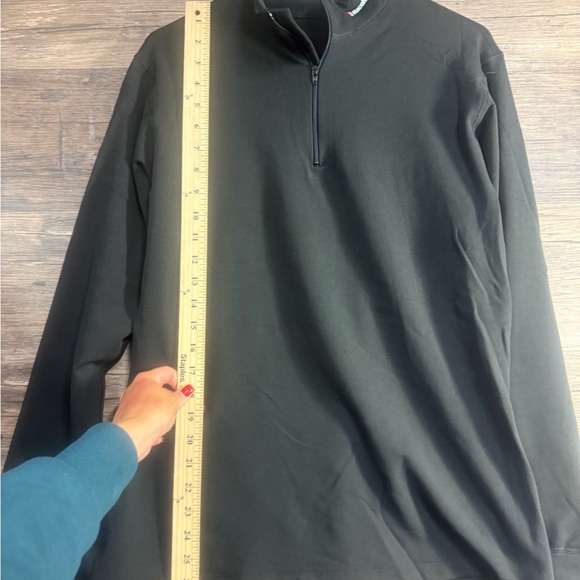 Race Ready Women's Black Running Quarter-Zip Sweatshirt Pullover - Picture 5 of 9